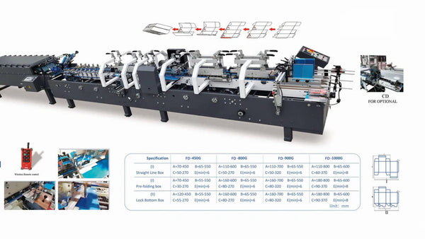 Folding Glue Machine Catalog