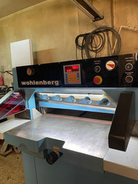 Wohlenberg 76 cm Guillotine Paper Cutting Machine – 2000 Model